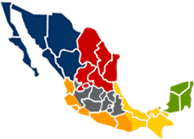 Mapa - Hoteles y Haciendas de Mxico